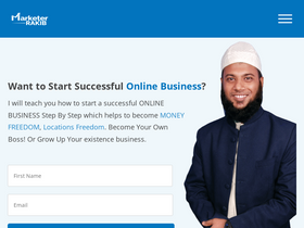 'marketerrakib.com' screenshot