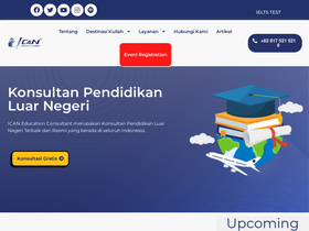 'ican-education.com' screenshot