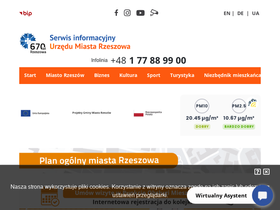 'erzeszow.pl' screenshot