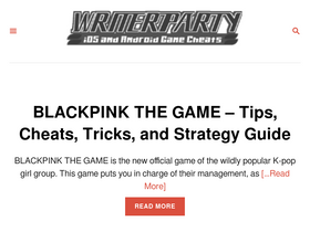 'writerparty.com' screenshot