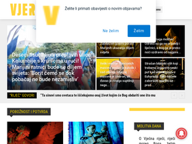 'vjera.hr' screenshot