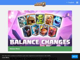 'clashroyale.com' screenshot