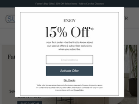 'surefit.com' screenshot