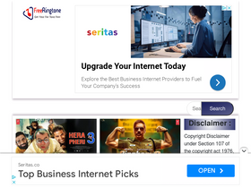 'ringtonedownloadfree.com' screenshot