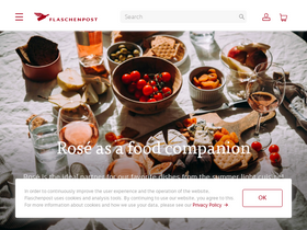 'flaschenpost.ch' screenshot