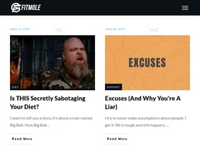 'fitmole.org' screenshot
