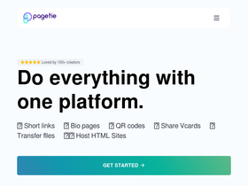 'pagetie.com' screenshot