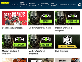 'gamesatlas.com' screenshot