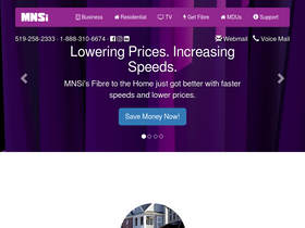 'mnsi.net' screenshot