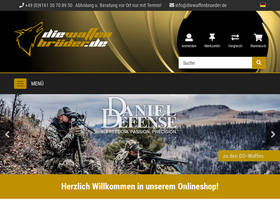 'xn--diewaffenbrder-qsb.de' screenshot