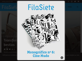 'filasiete.com' screenshot