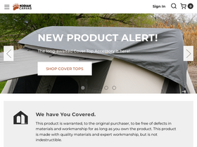 'kodiakcanvas.com' screenshot