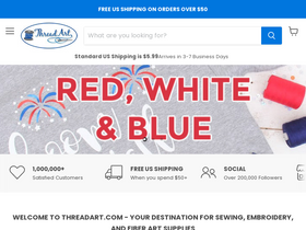 'threadart.com' screenshot