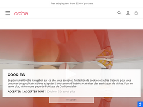 'arche.com' screenshot