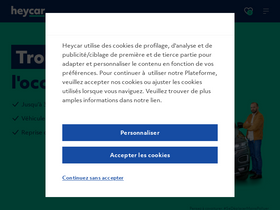 'heycar.fr' screenshot