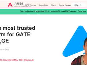 'apsed.in' screenshot