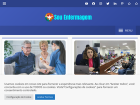 'souenfermagem.com.br' screenshot