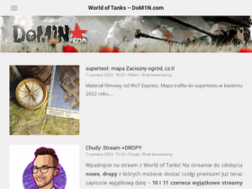 'dom1n.com' screenshot