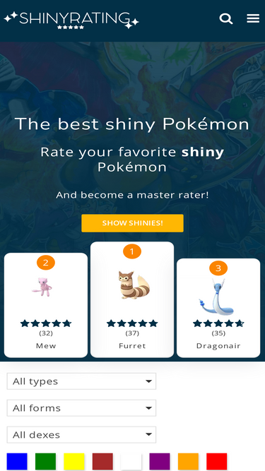 shinyrating.com
