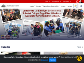 'istanbul.gov.tr' screenshot