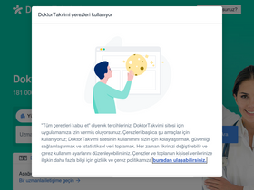 'doktortakvimi.com' screenshot