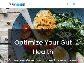 'fixyourgut.com' screenshot