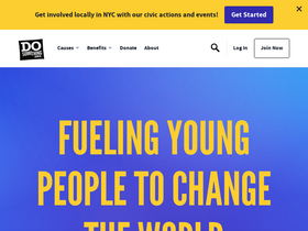 'dosomething.org' screenshot