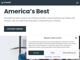 'gainwelltechnologies.com' screenshot