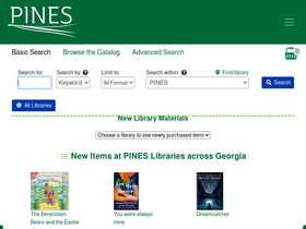 'gapines.org' screenshot