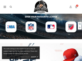 'exclusivefitted.com' screenshot