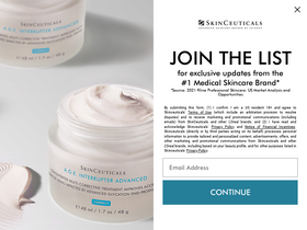 'skinceuticals.com' screenshot