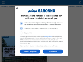 'primasaronno.it' screenshot