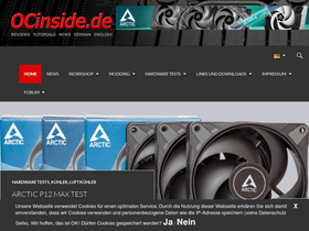 'ocinside.de' screenshot