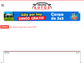 'tecnoautos.com' screenshot