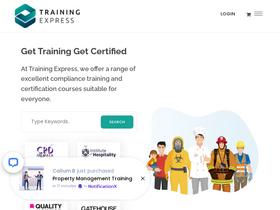'trainingexpress.org.uk' screenshot