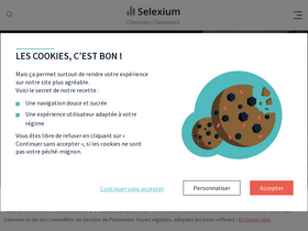 'selexium.com' screenshot