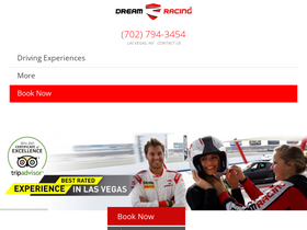 'dreamracing.com' screenshot