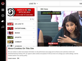 'filmon.com' screenshot