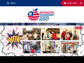 'wesdschools.org' screenshot