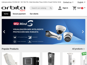 'orbitadigital.com' screenshot