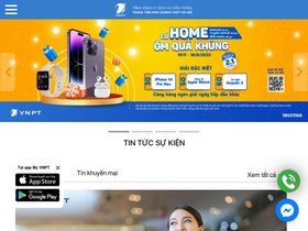 'banhangvnpt.vn' screenshot