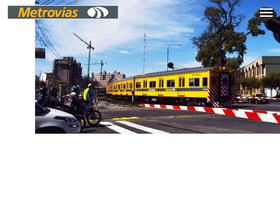 'metrovias.com.ar' screenshot