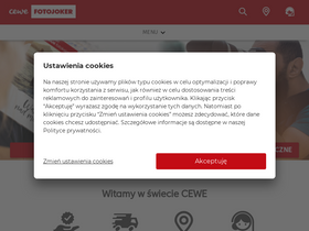 'fotojoker.pl' screenshot