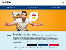 'bogestra.de' screenshot