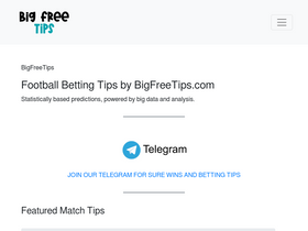 'bigfreetips.com' screenshot