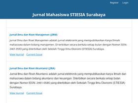 jurnalmahasiswa.stiesia.ac.id