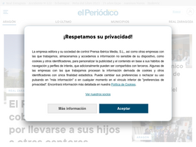 'elperiodicodearagon.com' screenshot
