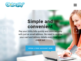 'globepayinc.com' screenshot