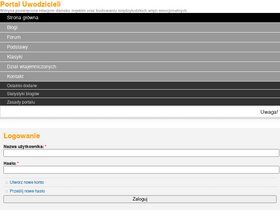'podrywaj.org' screenshot