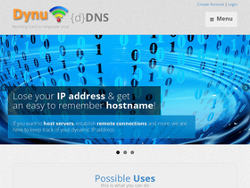 'dynu.com' screenshot